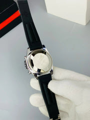 Rolex Oyster Perpetual Luxury Timepiece – Timeless Stainless Steel Dial with Premium Rubber Strap Without Box